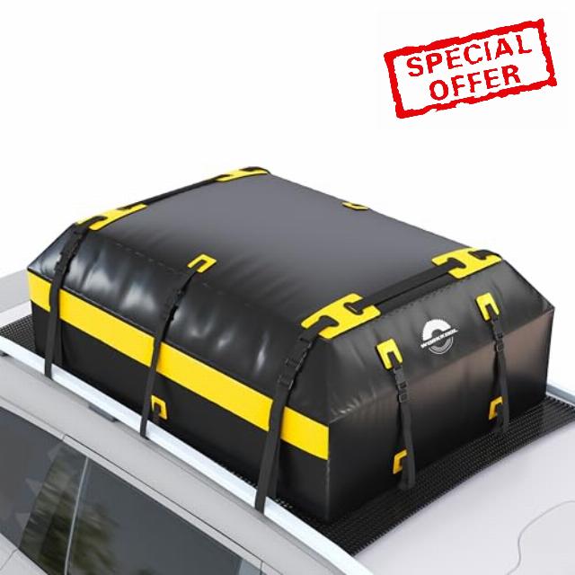 Rooftop Cargo Carrier Vehicle Soft-Shell Carriers