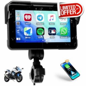 CAMECHO Removable Motorcycle Carplay Screen