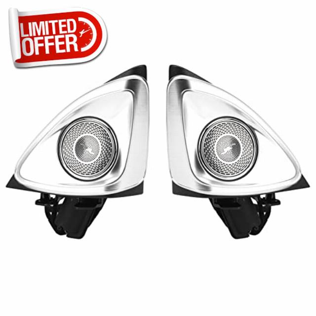 Yctze 64 Color 4D Rotating Tweeter with LED Ambient Lighting for E-Class W213 - Easy Installatio