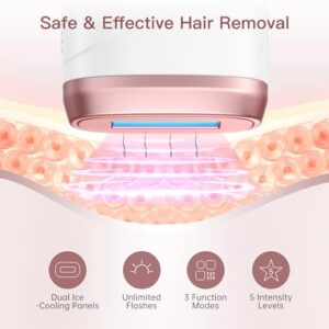 Lazer Hair Removal for Women Bikini Line Armpit Leg Body