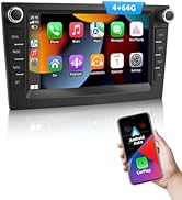 ESSGOO 4+64G Android 15 Car Stereo with Wireless Carplay and Android Auto for Vauxhall Opel Corsa...