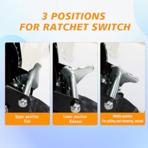 Manual Operated Hand Crank Winch for Trailer