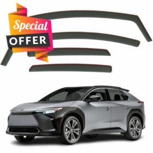 4pcs Wind Deflectors For TOYOTA bZ4X 5-door SUV 2023 2024 2025 2026 Models. bz4x Rain Guards