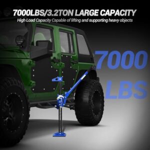 6600 lbs Capacity Ratchet Off-Road Multi-Functional Trolley Jack