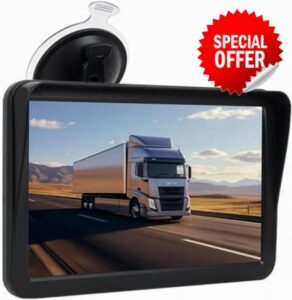 Moxier Car Sat Nav Car Stereo 7" HD Touch Screen Portable Navigation Radio Vedio Player Bluetooth WiFi