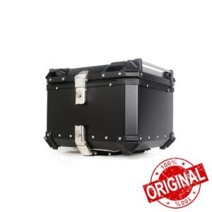 55l Motorbike Top Case Aluminum Alloy Waterproof Top Box for Motorcycle Luggage Box with Security Lock & Baseplate