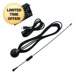 melairo Radio Receiver 100KHz-1.7GHz Full Band UV HF RTL-SDR USB Tuner RTLSDR USB Dongle with RTL2832U R820T2 RTL SDR Receive