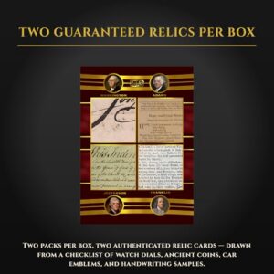 10+ Relic Types Including Cut Autographs and Handwriting