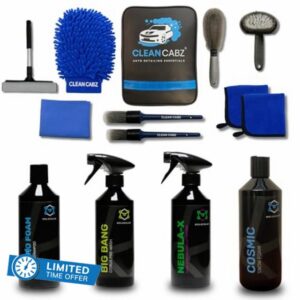 CleanCabz® - Complete Car Cleaning Bundle - Gold - Includes Cleaning Ki