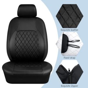 Universal Front Rear Seats Protectors Set