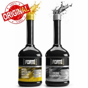 Forte Diesel Injector Cleaner + DPF Cleaner & Regenerator Bundle – Complete Fuel System & DPF Treatment for Improved Performance & Reduced Soo