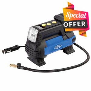 RING Heavy Duty Digital Tyre Inflator Air Compressor With Auto Stop Functionality | 12V DC