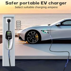 Portable UK 3 Pin EV Charger