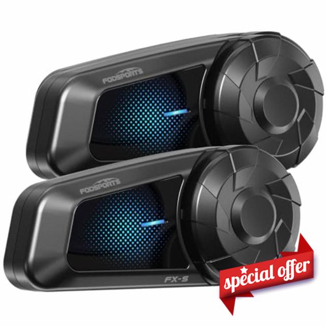 Fodsports FX-S Motorcycle Bluetooth Headset