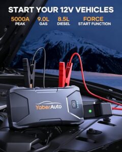 Car Jump Starter Power Bank with Smart Jump Leads