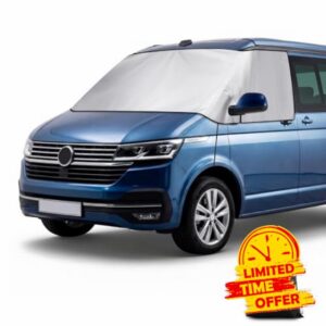 Motorhome Windscreen Cover for VW T5 T6 Transporter Campervan (2003-2022)