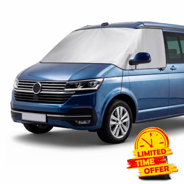 Motorhome Windscreen Cover for VW T5 T6 Transporter Campervan (2003-2022)