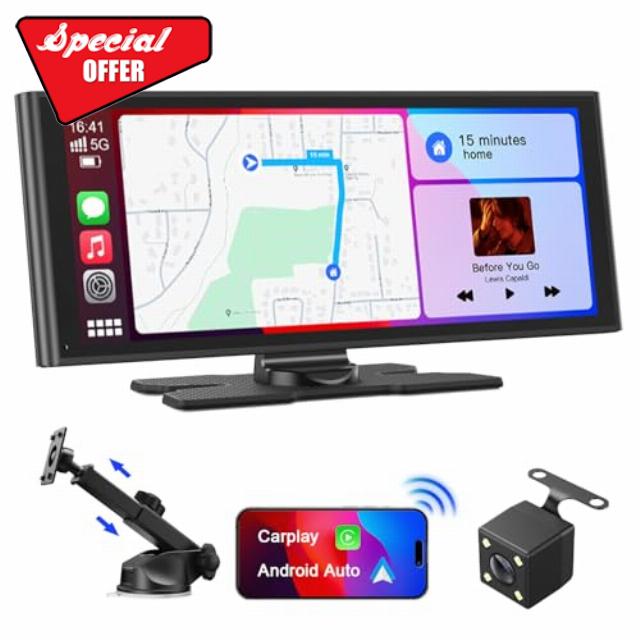 Avylet Wireless Car Play Screen for Apple Carplay & Android Auto