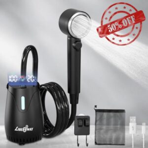LIBERRWAY Portable Camping Shower
