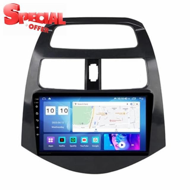 9" Vertical Screen Android 15 Car Gps Navigation Android for Chevrolet Spark Beat 2010-2014 2din Auto Radio Stereo Multimedia Player With Bt Wifi Mirror Link 4g Navigation