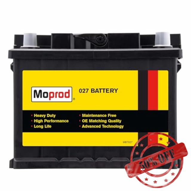 Moprod 027 Group 27 12 V Car Battery – High CCA