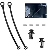 2PCs Trailer Hitch Ball Cover,50mm Universal Tow Bar Ball Covers Cap,Soft Rubber Tow Bar Protecto...