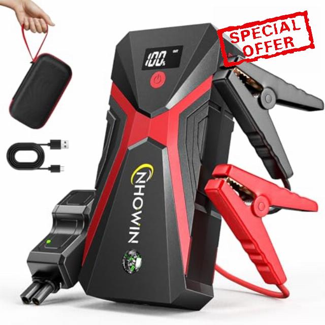 4000A Jump Starter Power Pack
