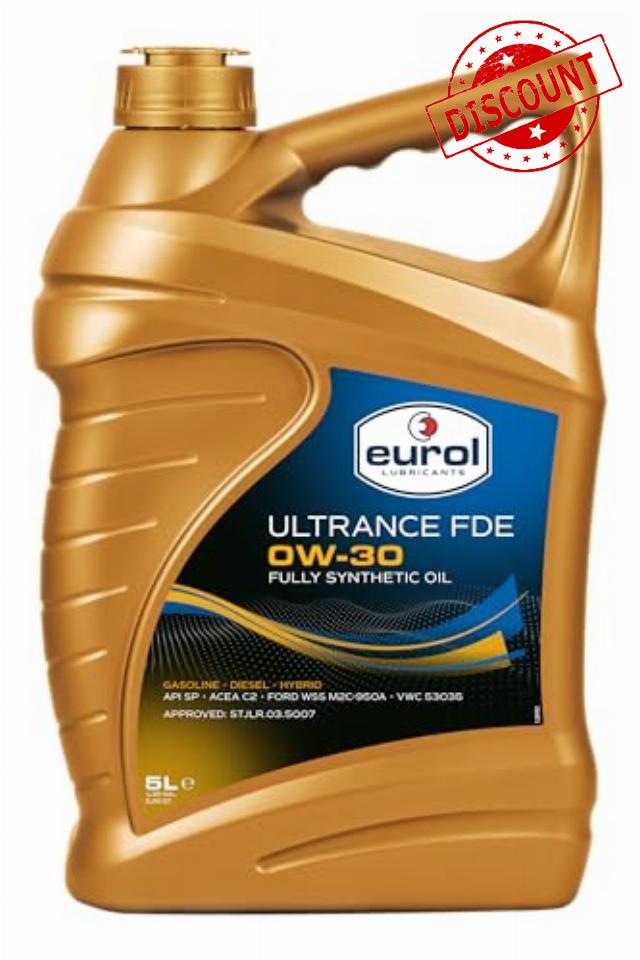 Eurol Ultrance FDE 0W-30 Fully synthetic Oil 5L