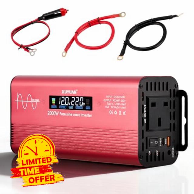 2000W Pure Sine Wave Inverter