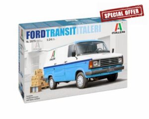 Italeri 3975 Ford Transit Italeri 1:24 Scale Plastic Model Kit/Plastic Model Assembly