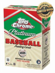 MLB 2025 TOPPS Chrome Platinum ’55 Baseball Value Box