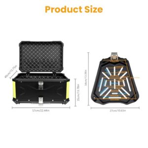 Universal Black Tail Trunk with Baseplate Waterproof