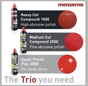 MCC2500 & 3800 | 3-Step System for Scratch Removal