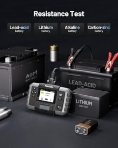 Auto Alternator Tester with Built-in Battery and Printer