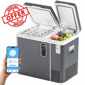 Outsunny 55L Compressor Car Fridge Freezer