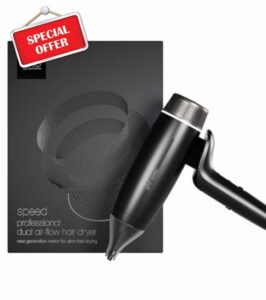 ghd Speed Ionic Hair Dryer in Black - Fast