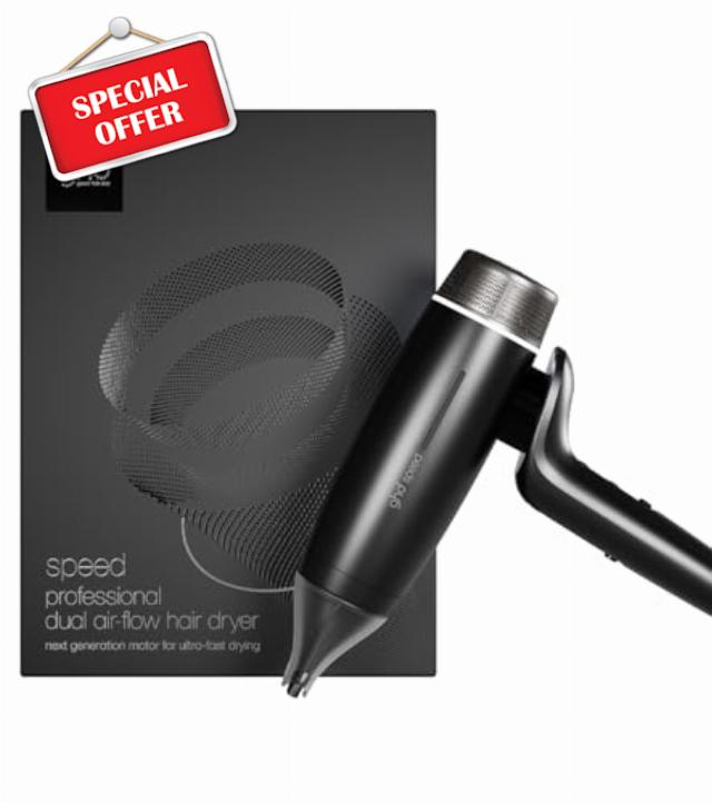 ghd Speed Ionic Hair Dryer in Black - Fast