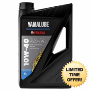Yamaha Yamalube 10W-40 Semi-Synthetic Marine 4-Stroke Engine Oil