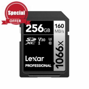 Lexar Professional 1066x SDXC UHS-I Memory Card 256GB