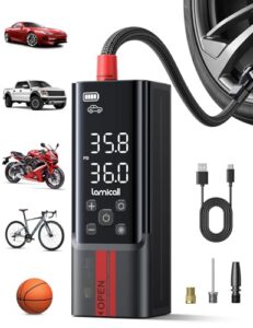 Portable Air Pump for Car Motorcycle Bike Balls