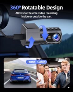 360° Rotation Mini Dashcam
