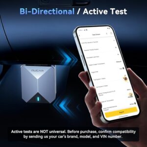 All System OBD2 Diagnostic Tool with 15 Resets for iOS & Android