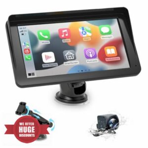 Wireless Car Stereo for A-pple Carplay and Android Auto