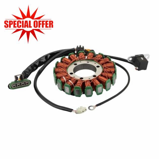 WOOSTAR 18 Coil 6 Wire Magneto Stator Replacement for 2006-2013 Ranger Sportsman 500 EFI