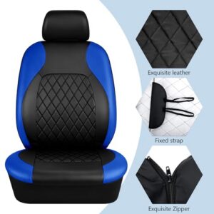 Universal Front Rear Seats Protectors Set