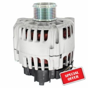 Alternator for Ni-ssan Pulsar Qashqai J11 X Trail T32 Re-nault Espace 5 Grand Scenic 4 Kadjar Koleos 2 Logan Megane 4 Talisman Trafic 3 Vaux-hall Vivaro B 1.6 CDTI DCi 2014-Onwards