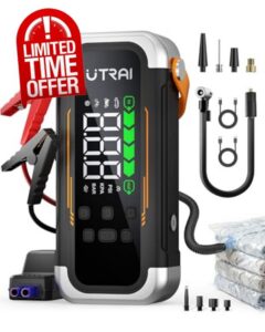 Car Jump Starter Power Pack with Air Compressor/Blower