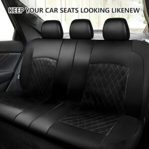 Seat Cushion for Ford Focus Peugeot VW Tiguan (Black)