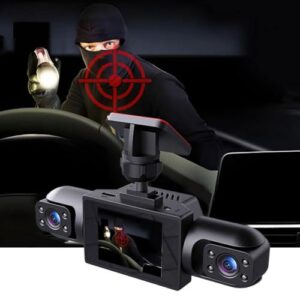 App Control Dashs Cams with Adjustable Lenses and Night Visio