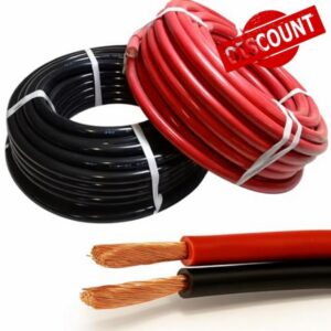 MKGT Hi-Flex 16mm² 110 Amp Automotive Starter/Inverter/Welding/Battery PVC Cable Wire (Black